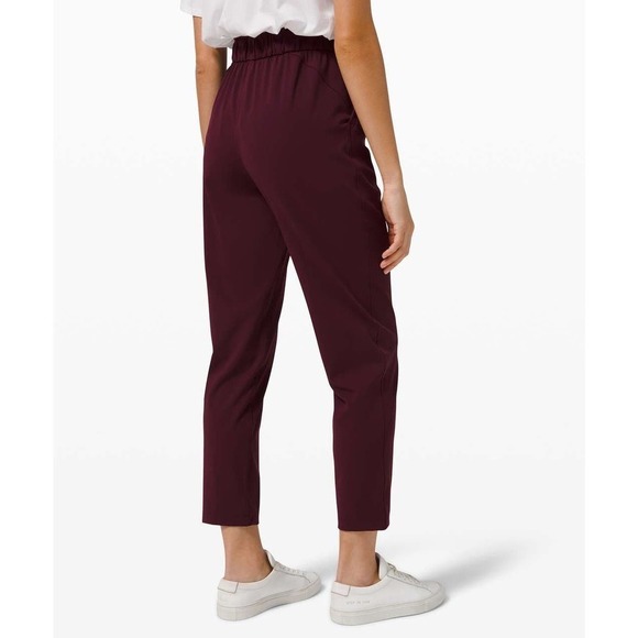 Lululemon Keep Moving 7/8 Pant Cassis Women’s Size 4 - Picture 4 of 9